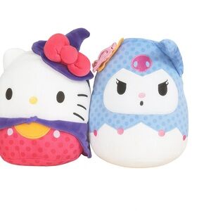 Hello Kitty and Kuromi Plush Animals! price is for the set; WILL SELL SEPARATELY